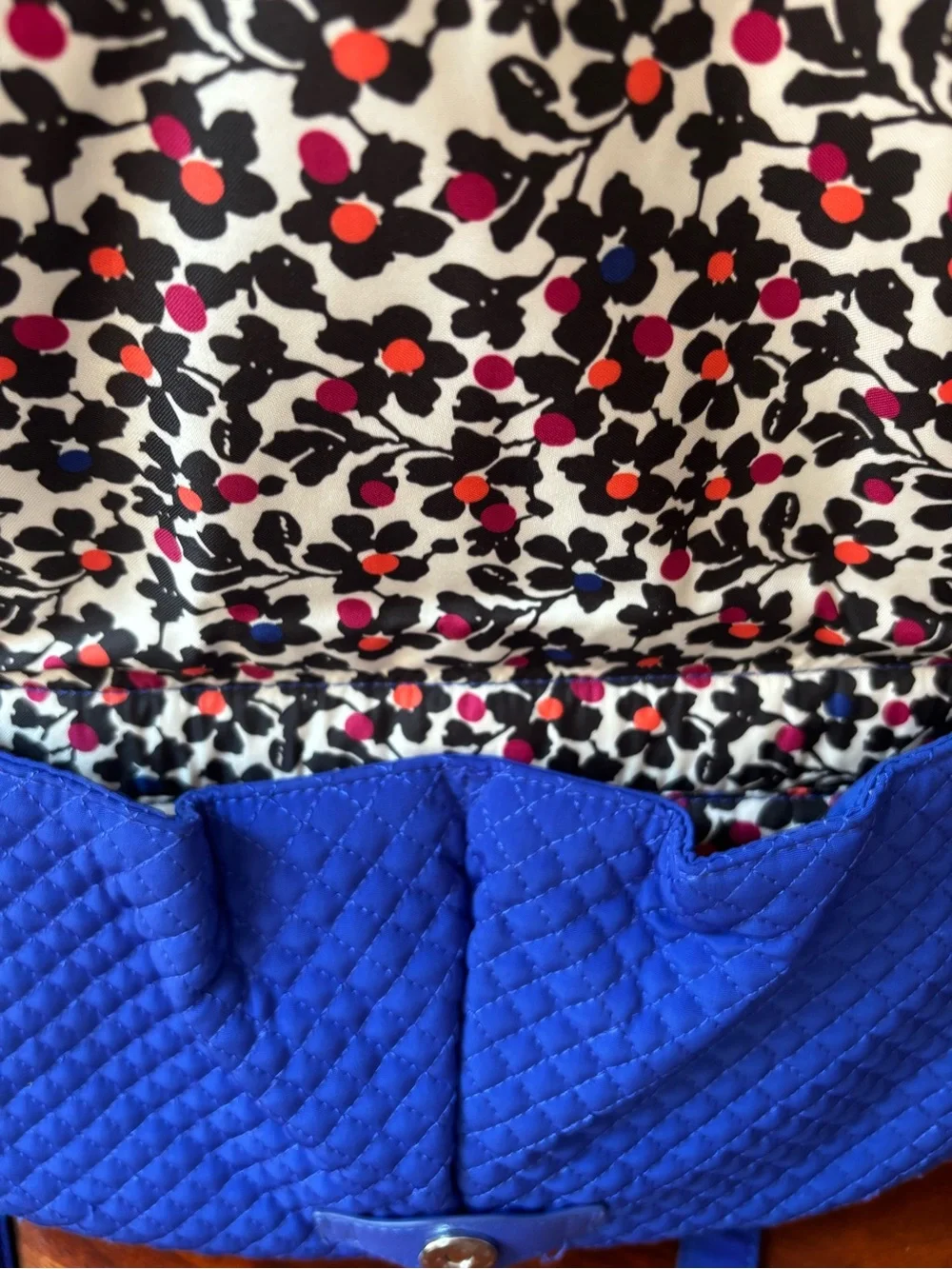 Vera Bradley Carson Mini Hobo Crossbody Bag in Gage Blue Quilted Microfiber